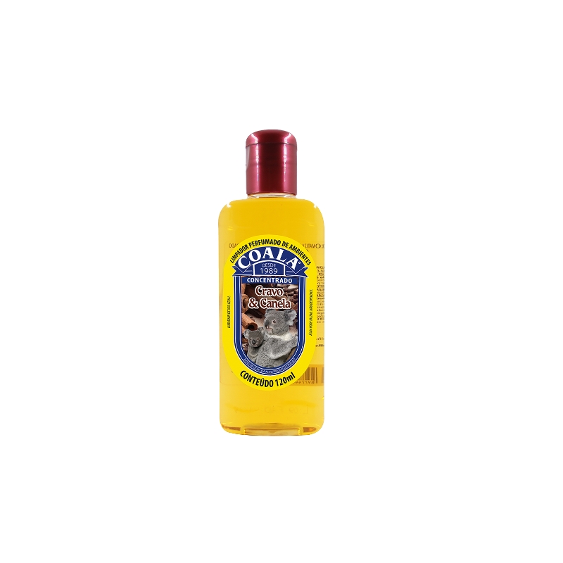Foto DESINFETANTE CONCENTRADO CRAVO E CANELA 3 EM 1 120 ML COALA