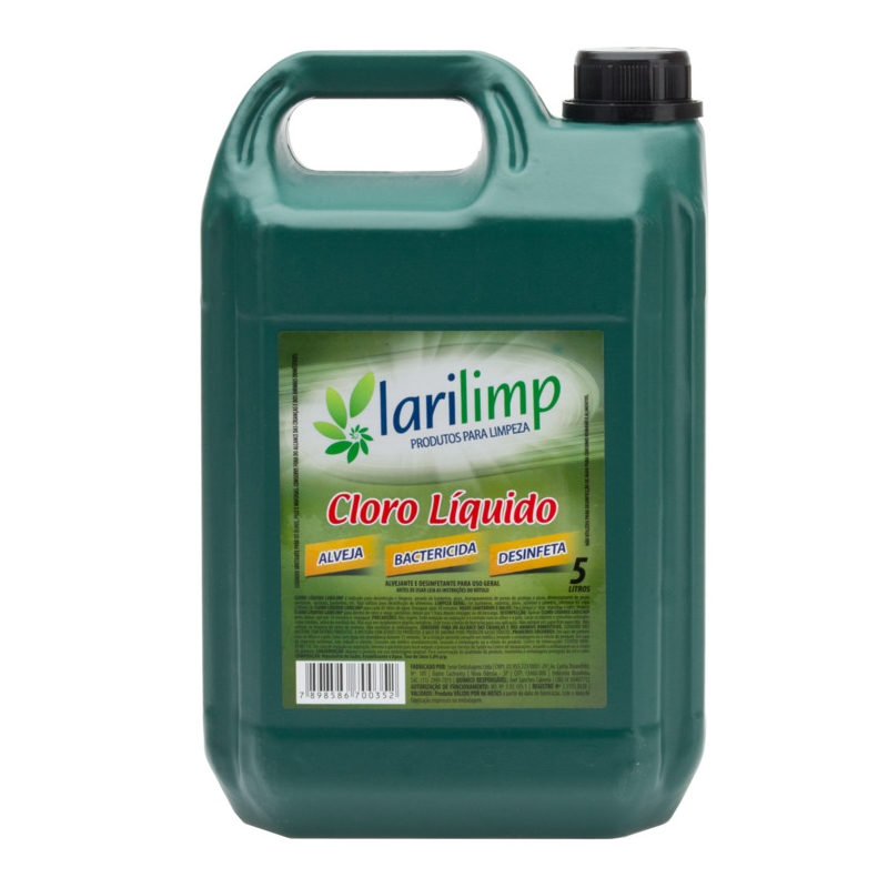 Foto CLORO 5% 5LTS LARILIMP