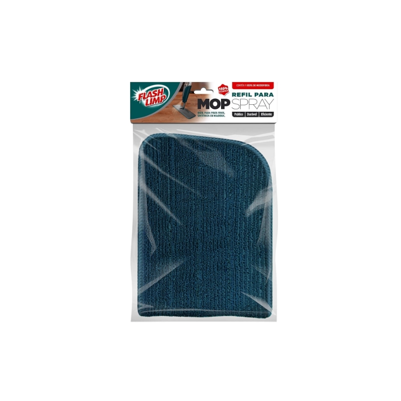 Foto REFIL PARA MOP SPRAY VERDE AGUA FLASH LIMP
