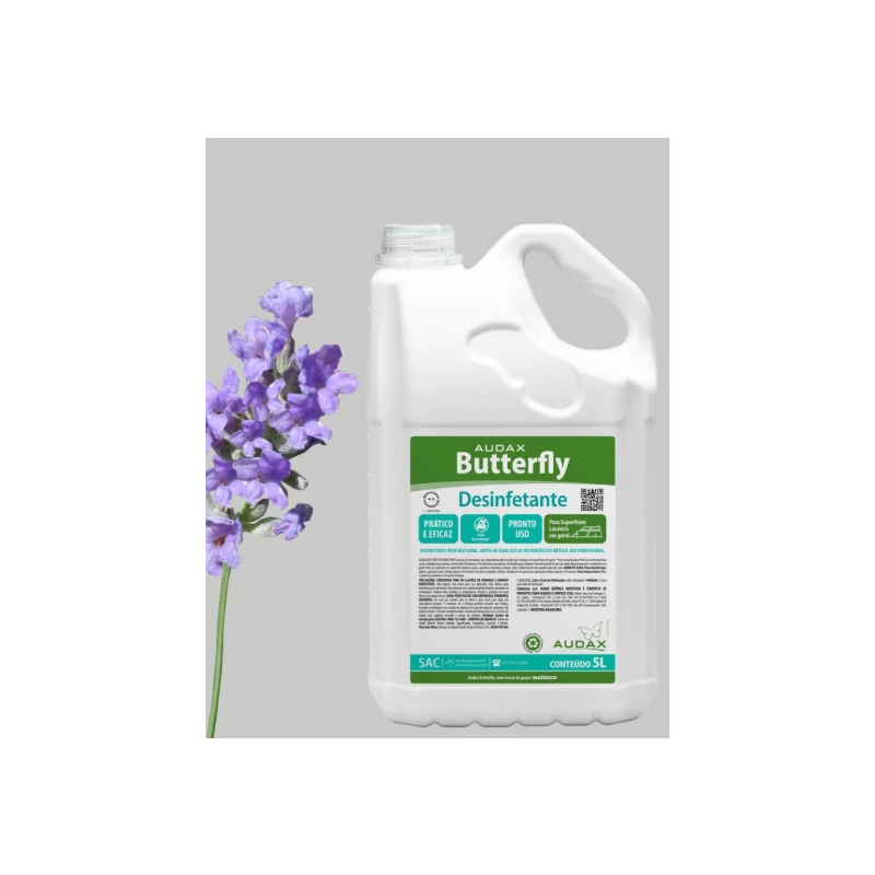 Foto BUTTERFLY DESINFETANTE LAVANDA 5LTS AUDAX/104119
