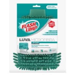 Foto LUVA DE MICROFIBRA FLASH LIMP