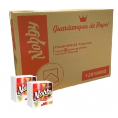 Foto GUARDANAPO MESA FS NOBBY ELX 21CM X 22CM 19G IPEL