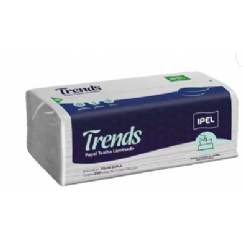 Foto PAPEL TOALHA INTERFOLHADA 2 DOBRAS FS IPEL TRENDS ELX 22,5CMX20,5CM 24G