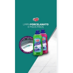 Foto LIMPA PORCELANATO E PISOS FRIOS 1L FLASH LIMP